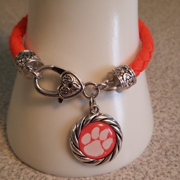 NCAA Jewelry - Clemson Bracelet